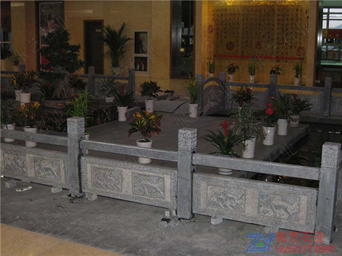 花岗岩石栏杆加工制作