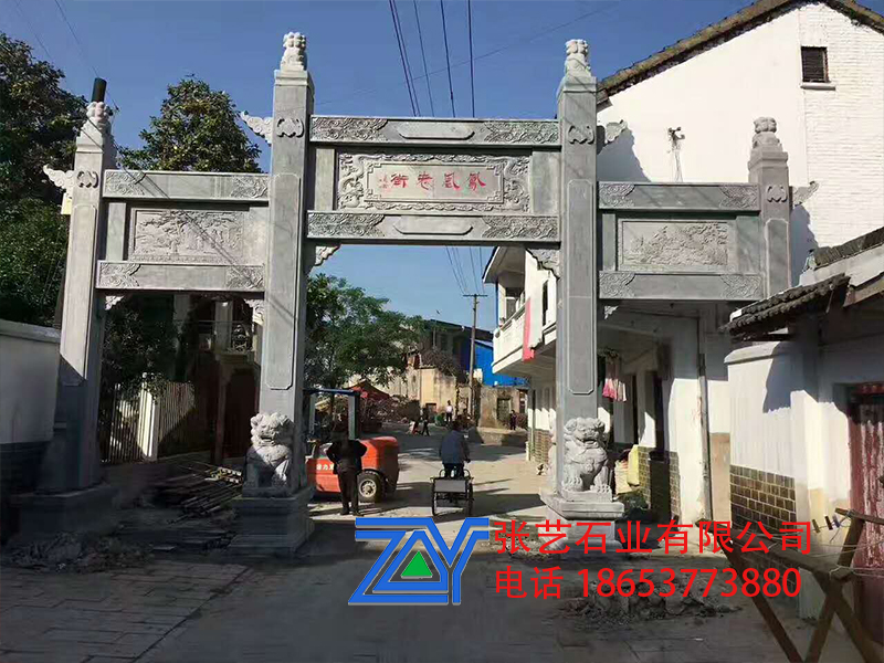 石雕牌楼牌坊