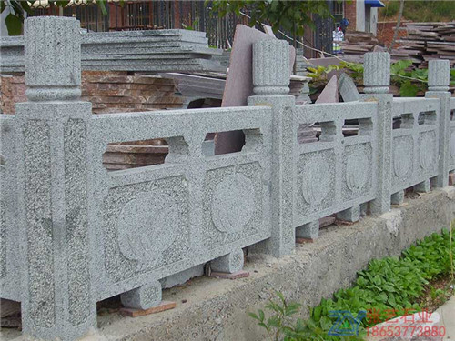 花岗岩石栏杆安装