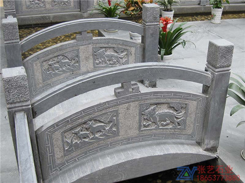 景区石桥栏杆安装